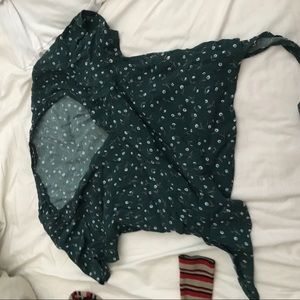 brandy melville wrap shirt